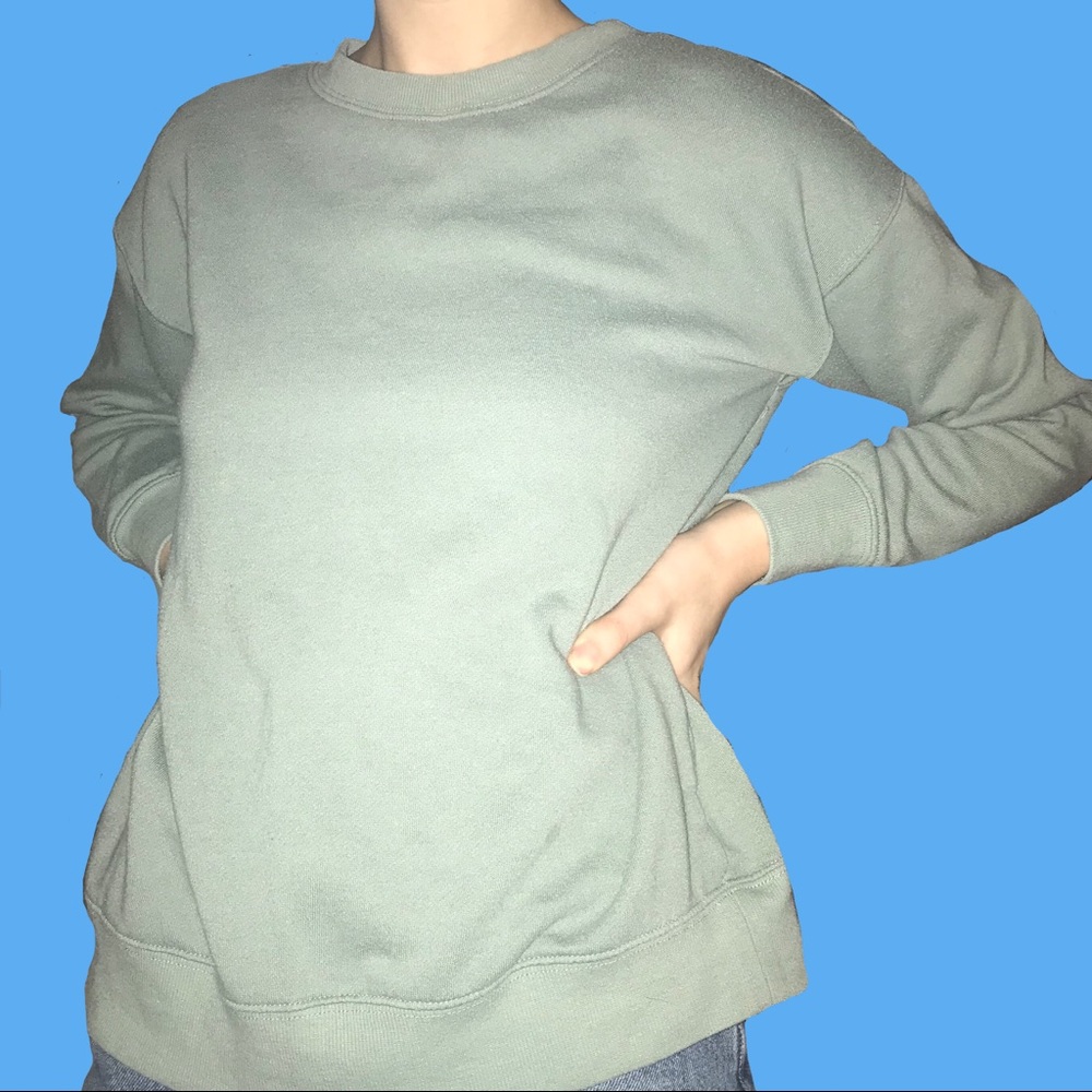 Sea Foam Green Sweatshirt